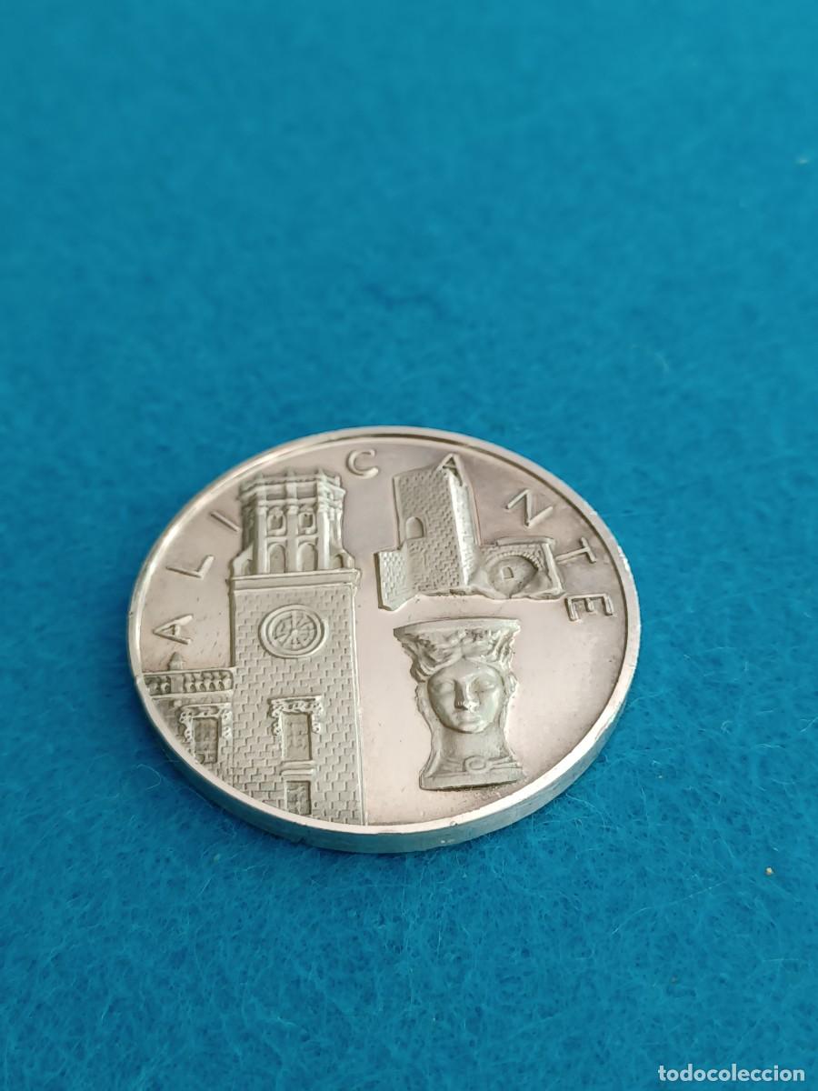 Monedas de Espa&ntilde;a: Moneda plata conmemorativa de Alicante