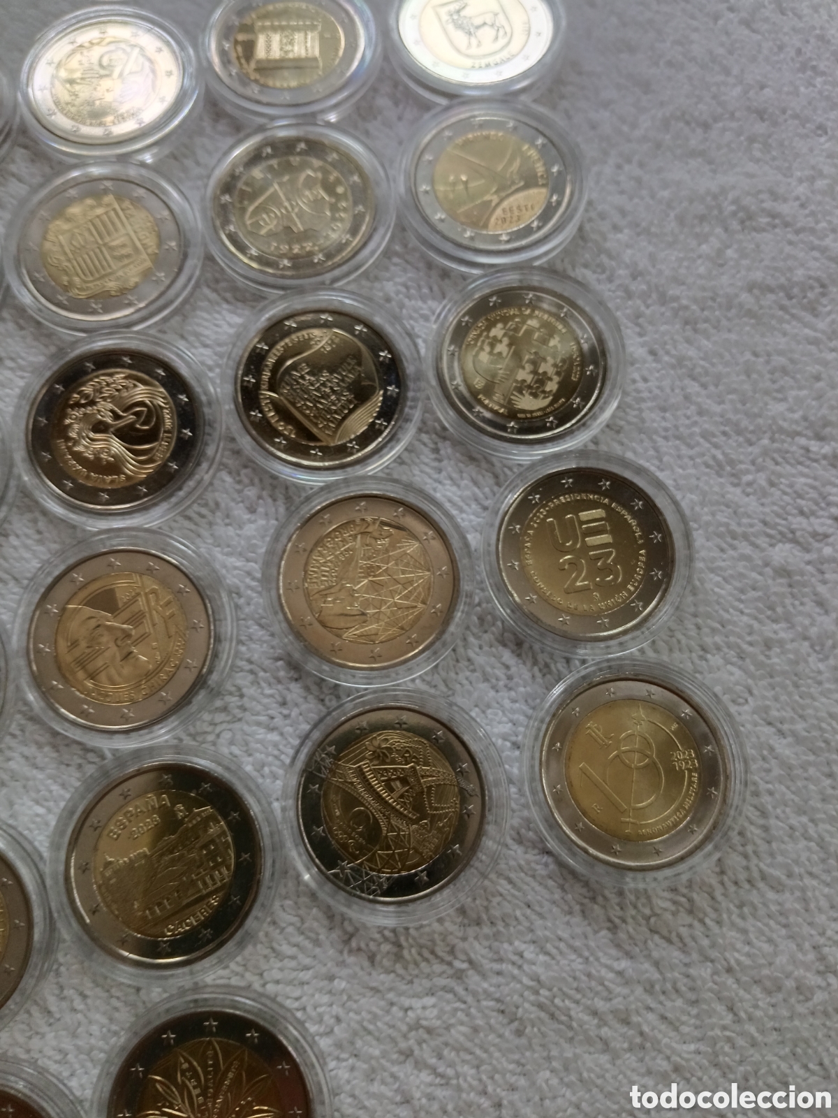 Monedas de Espa&ntilde;a: LOTE 2 EUROS CONMEMORATIVOS