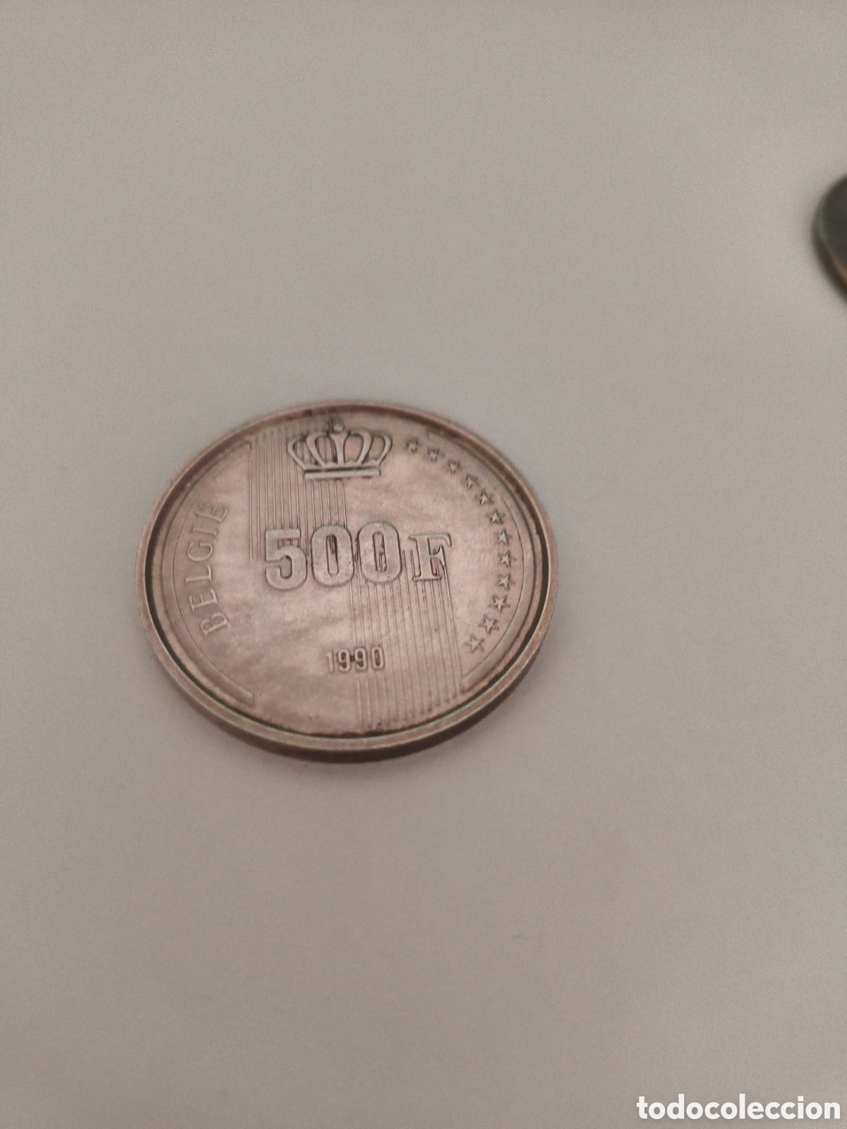 Monedas de Espa&ntilde;a: B&eacute;lgica 500 francos de 1990