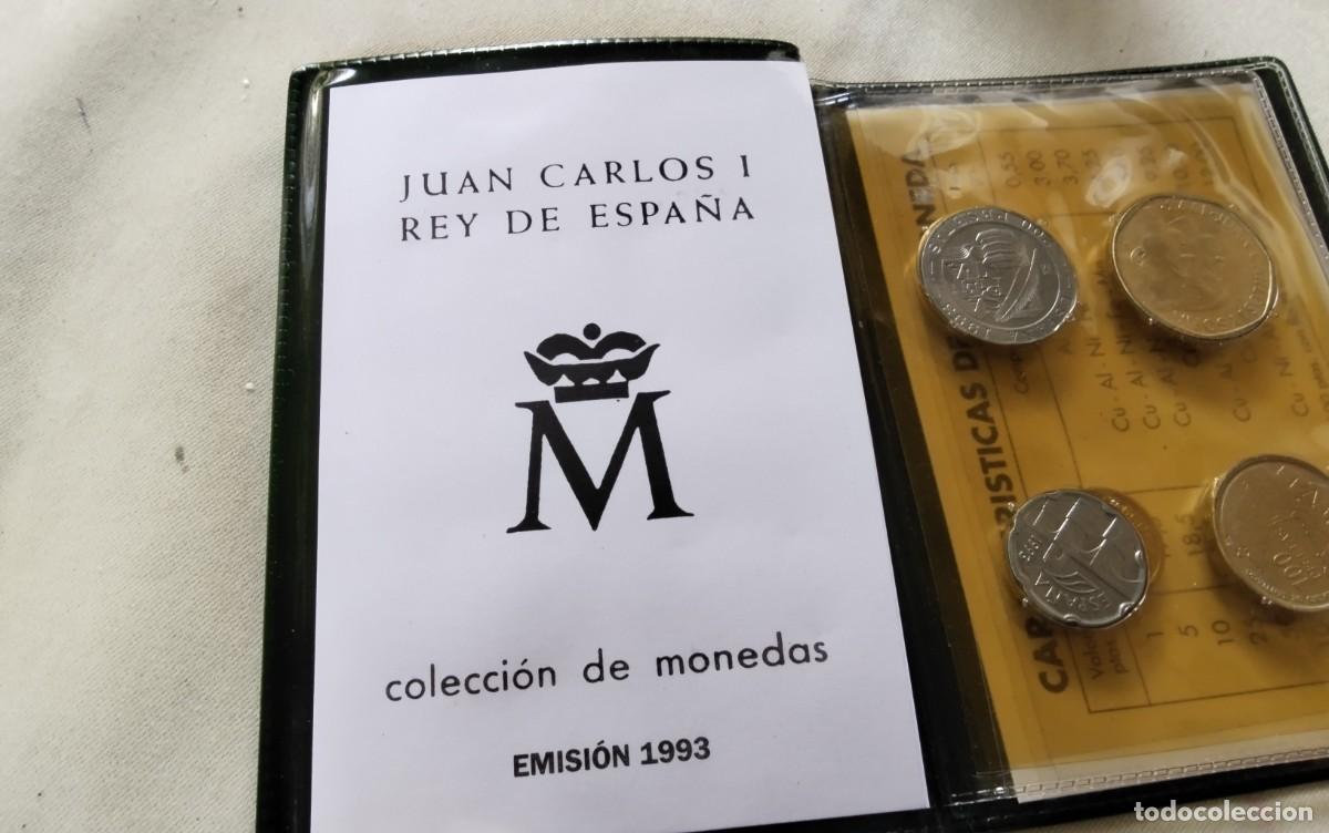 Monedas de Espa&ntilde;a: CARTERA DE MONEDAS SERIE NUMISMATICA EMISION 1993 - Foto 3