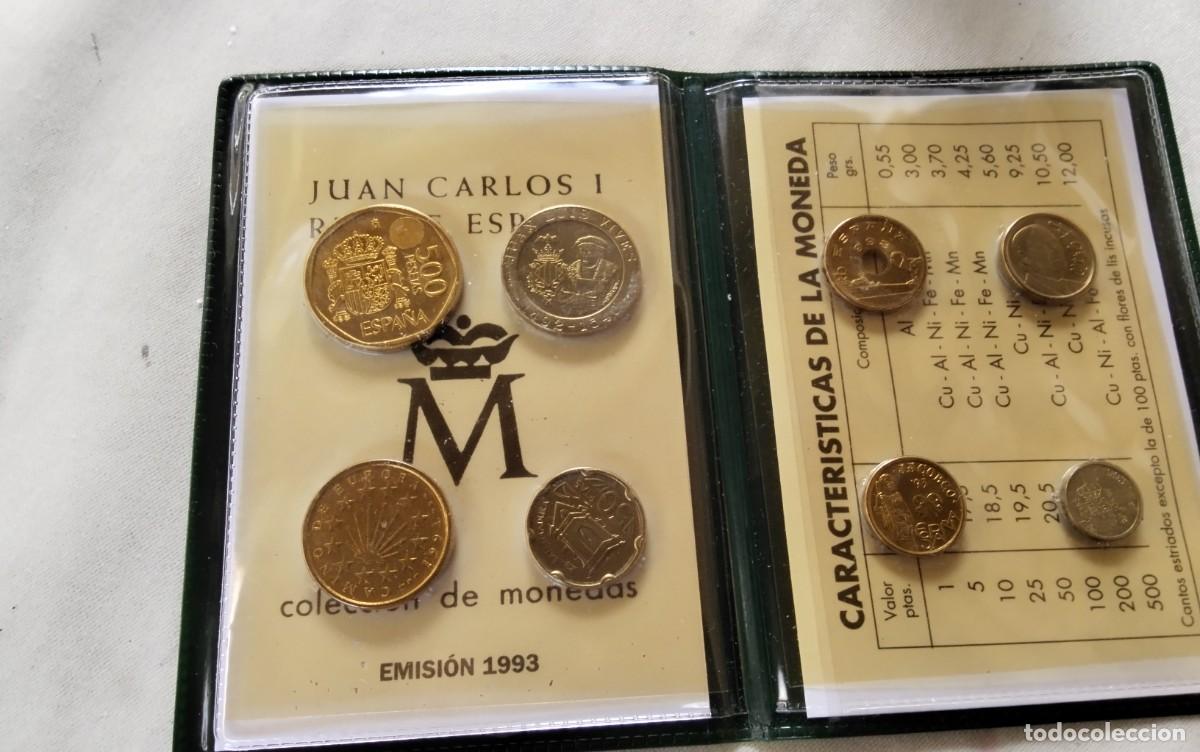 Monedas de Espa&ntilde;a: CARTERA DE MONEDAS SERIE NUMISMATICA EMISION 1993 - Foto 6