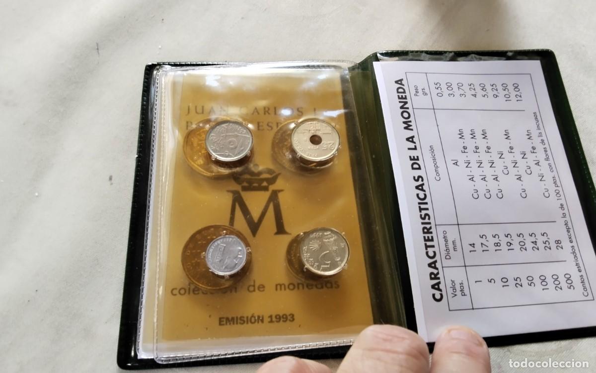 Monedas de Espa&ntilde;a: CARTERA DE MONEDAS SERIE NUMISMATICA EMISION 1993 - Foto 7
