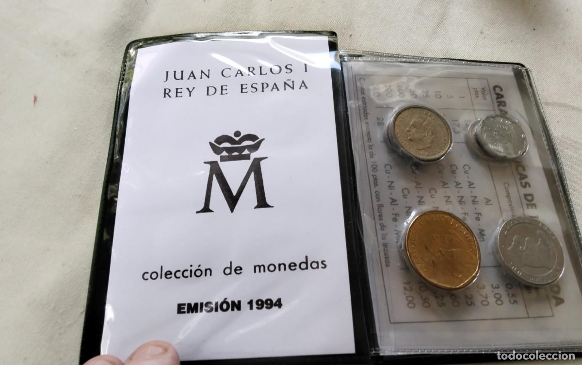 Monedas de Espa&ntilde;a: CARTERA DE MONEDAS SERIE NUMISMATICA EMISION 1994 - Foto 3