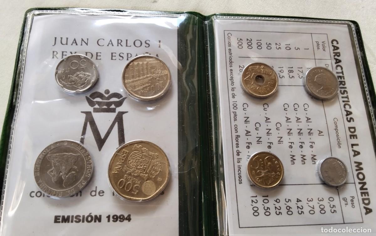 Monedas de Espa&ntilde;a: CARTERA DE MONEDAS SERIE NUMISMATICA EMISION 1994 - Foto 5