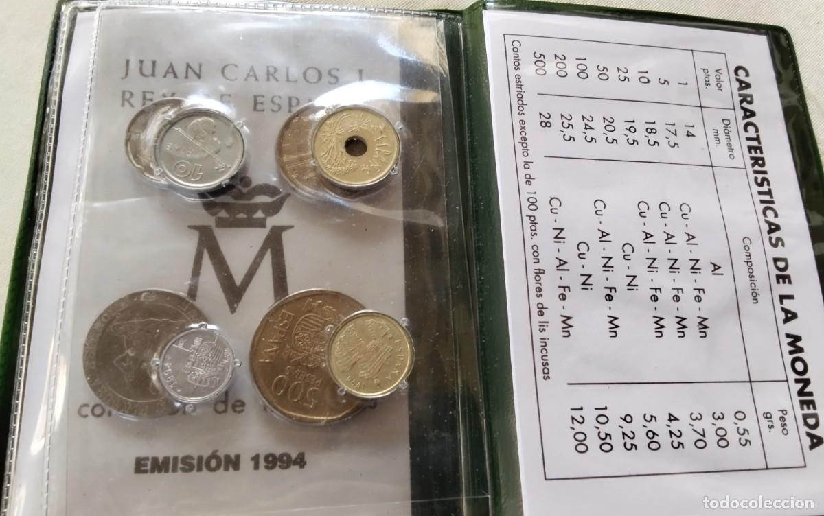Monedas de Espa&ntilde;a: CARTERA DE MONEDAS SERIE NUMISMATICA EMISION 1994 - Foto 7