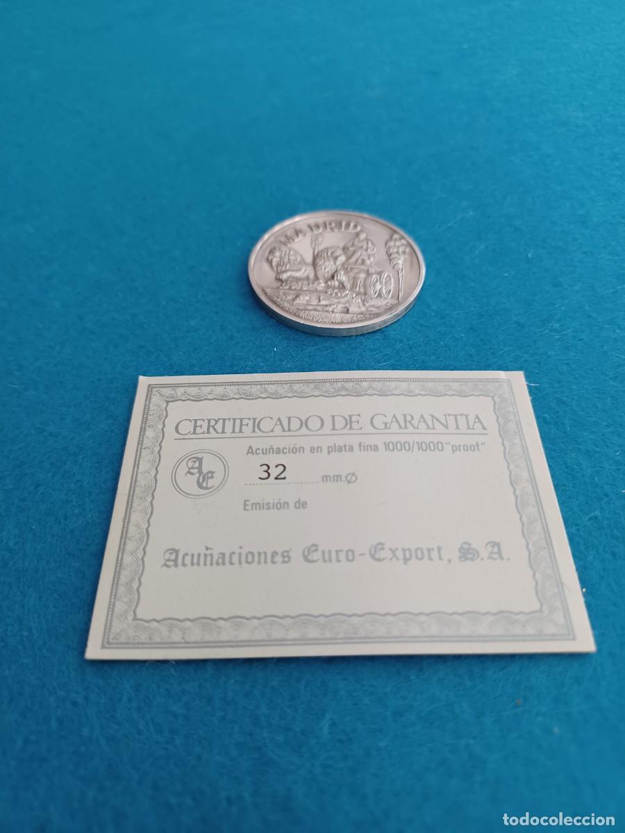 Monedas de Espa&ntilde;a: Moneda plata conmemorativa de Madrid - Foto 2