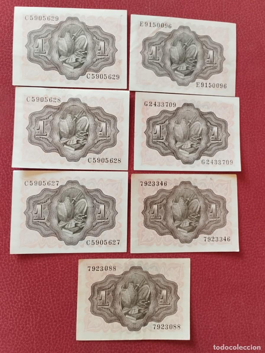 Monedas de Espa&ntilde;a: Billetes de una peseta don Quijote