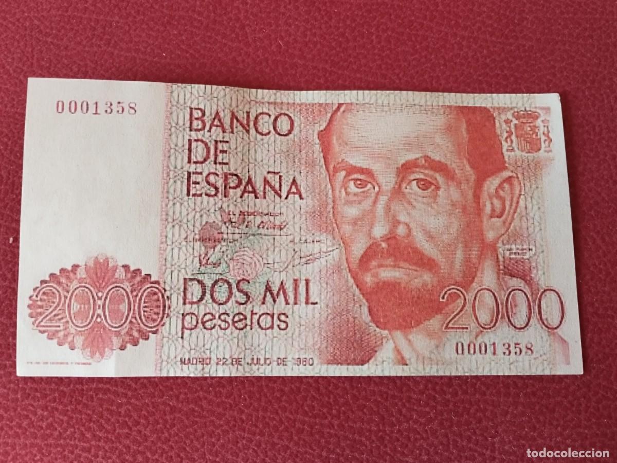Monedas de Espa&ntilde;a: Billete de 2000 pesetas