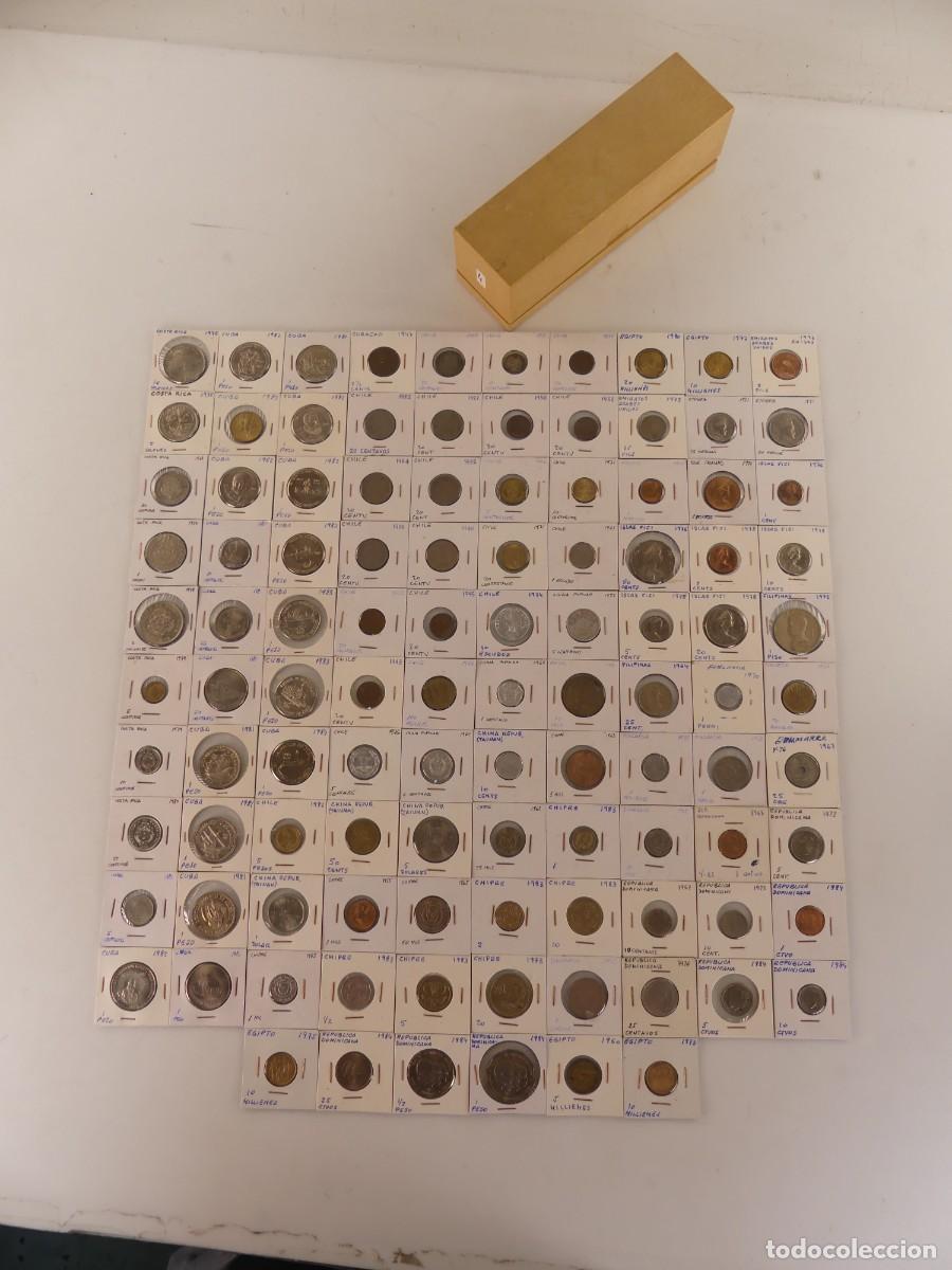 Coins of Spain: COLECCION LOTE DE 106 MONEDAS EN ESTUCHE