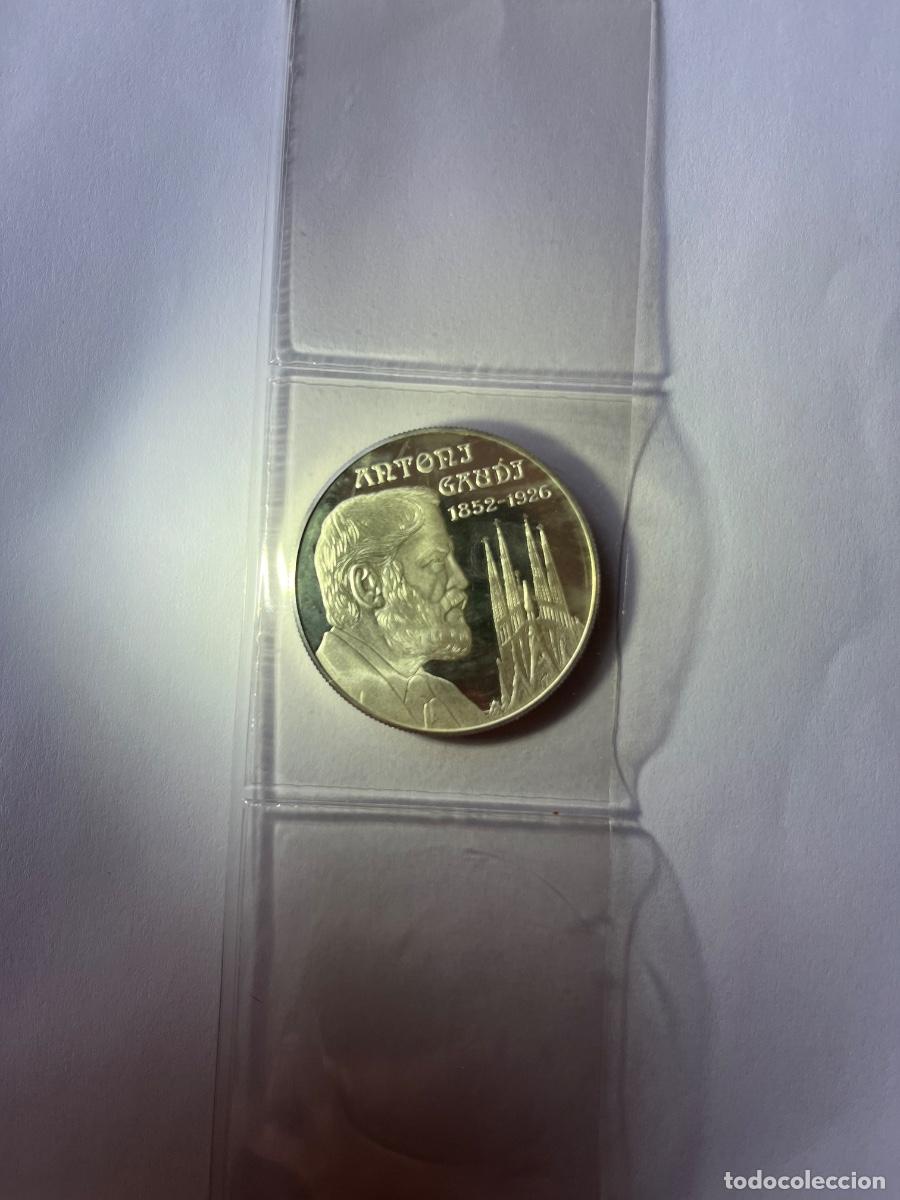 Monedas de Espa&ntilde;a: 25 ECU Catalunya 1994 - Antoni Gaud&iacute; - Plata pura .999