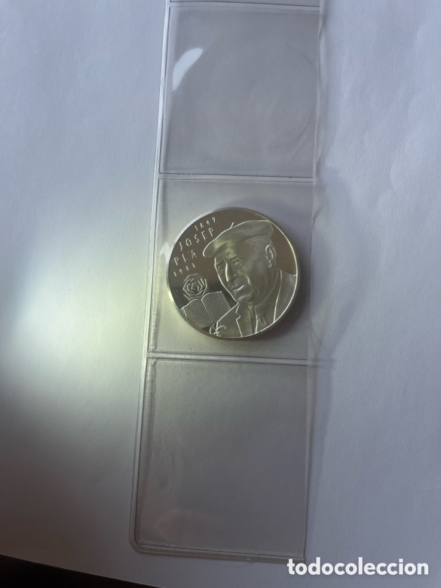 Monedas de Espa&ntilde;a: 25 ECU de Catalu&ntilde;a 1994 - Josep Pla