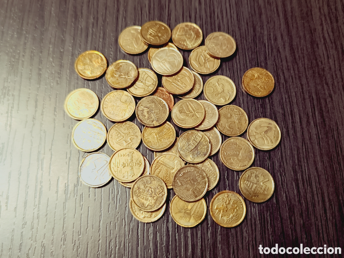 Monedas de Espa&ntilde;a: Lote 41 Antiguas Monedas 5 Pesetas