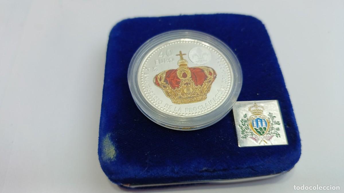 Monedas de Espa&ntilde;a: Moneda Plata Juan Pablo II Estuche