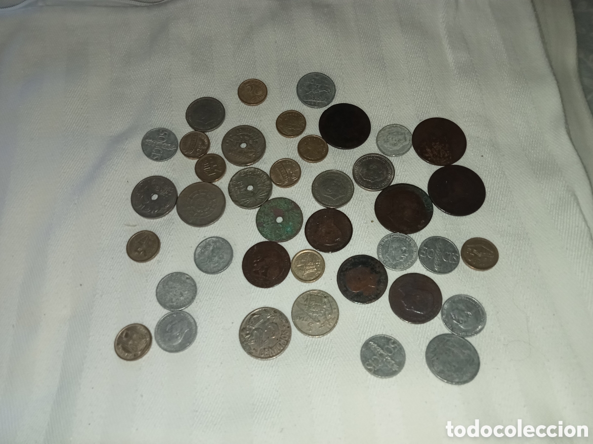 Monedas de Espa&ntilde;a: Monedas espa&ntilde;olas diversas - Foto 1