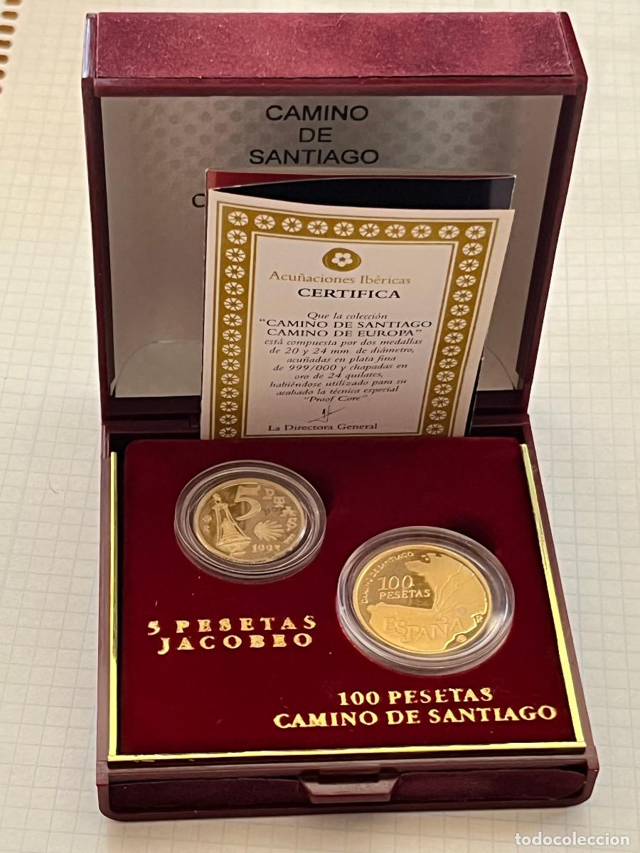 Monedas de Espa&ntilde;a: Monedas de plata Camino de Santiago (1993)