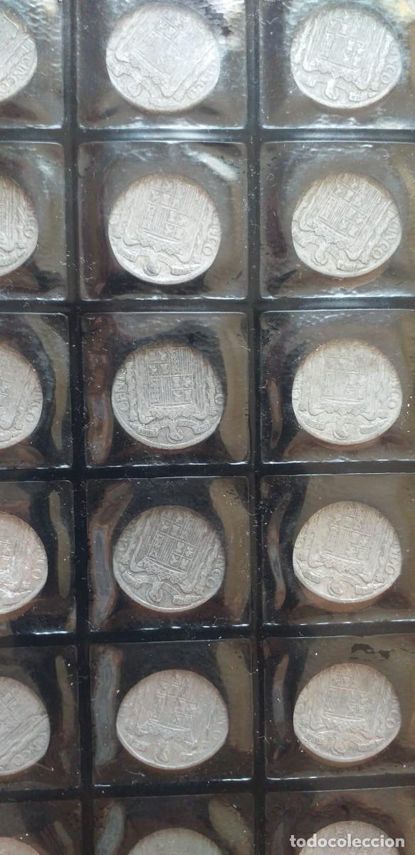 Monedas de Espa&ntilde;a: CUARENTA Y OCHO MONEDAS 5 CENTIMOS - ESPA&Ntilde;A 1941 - Foto 4