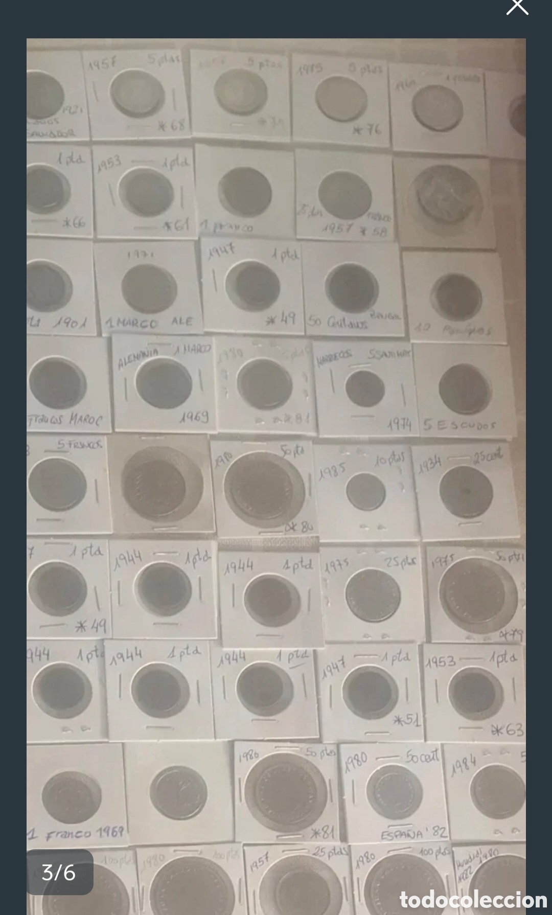 Monedas de Espa&ntilde;a: Coleccion monedas Espa&ntilde;a antiguas