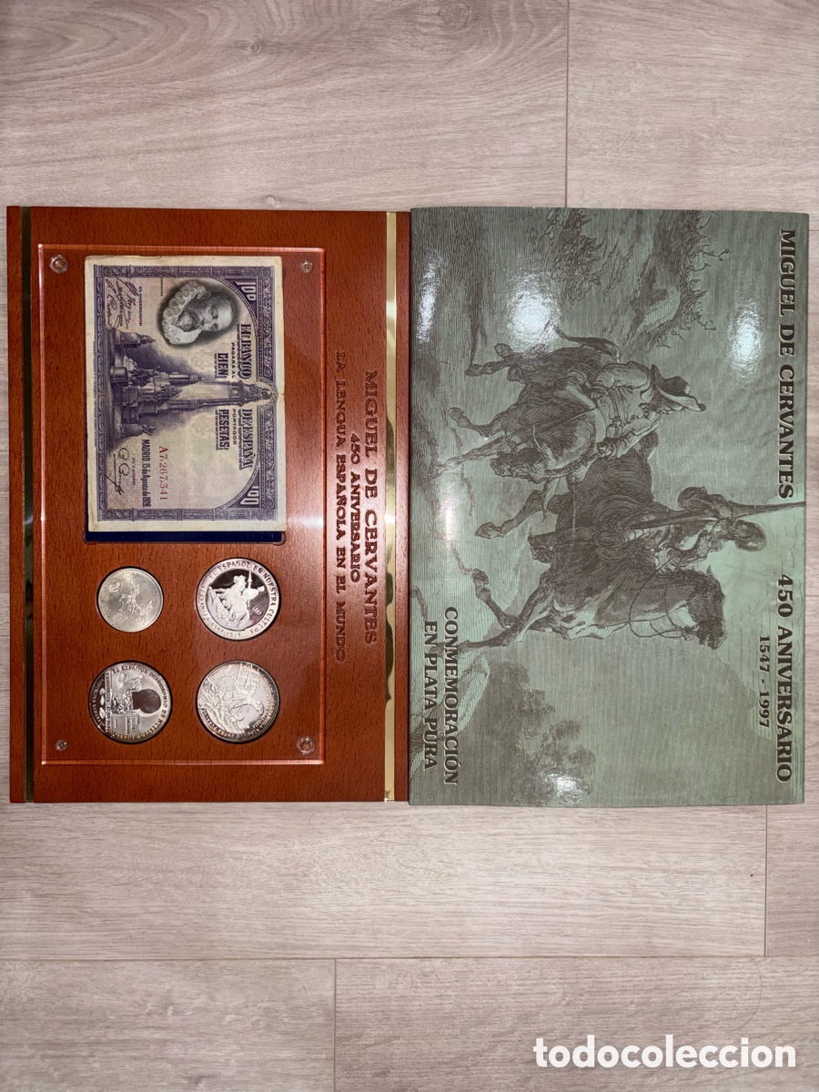 Monedas de Espa&ntilde;a: Colecci&oacute;n limitada n&ordm; 1028/4500 &ldquo;La Plata de Cervantes&rdquo; 1997