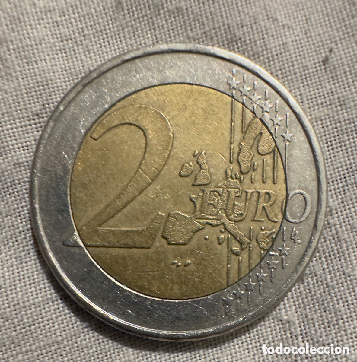 Monedas de Espa&ntilde;a: MONEDA 2 EUROS A&Ntilde;O 2002 - Foto 2