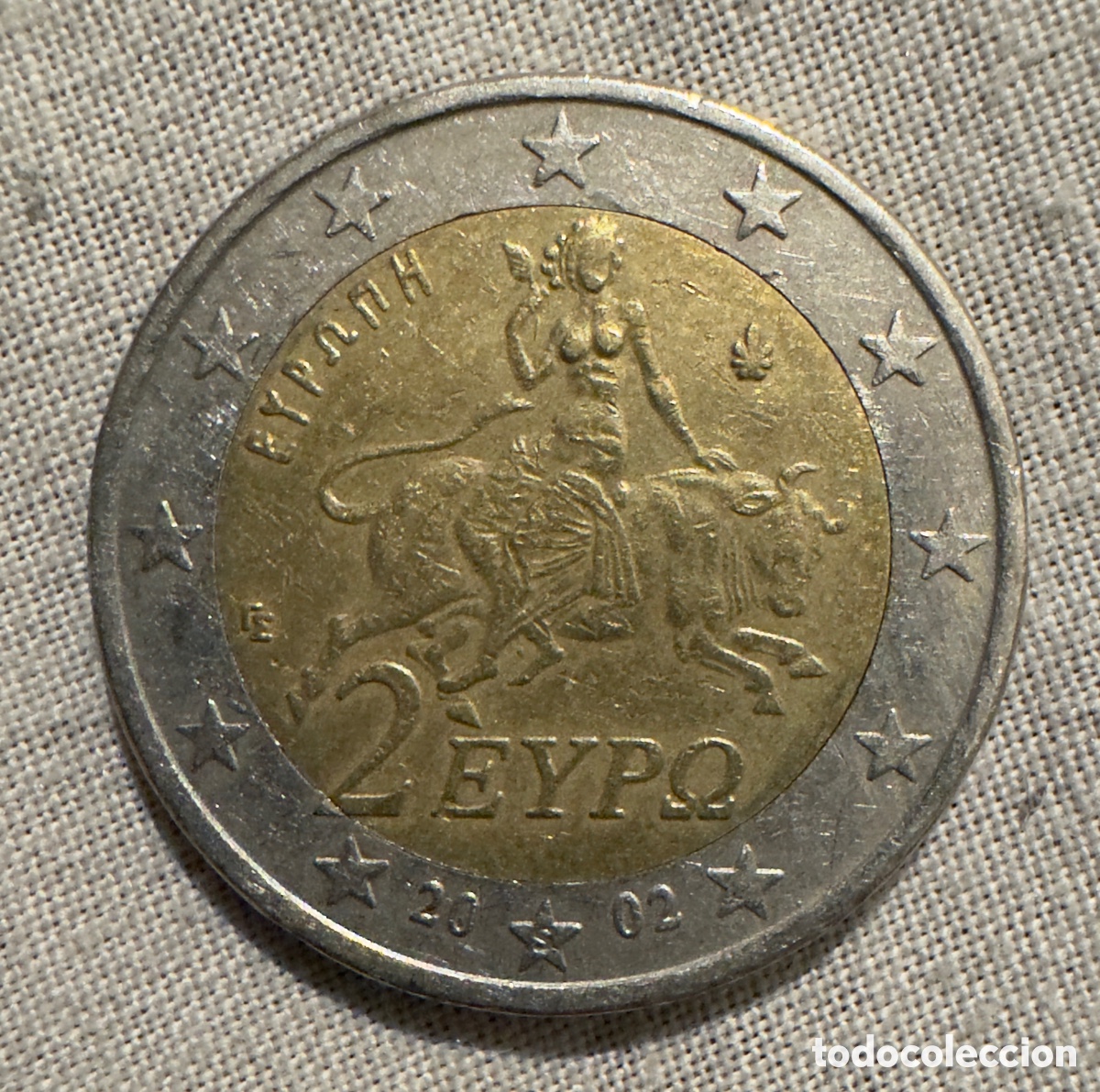 Moedas de Espanha: MONEDA 2 EUROS A&Ntilde;O 2002