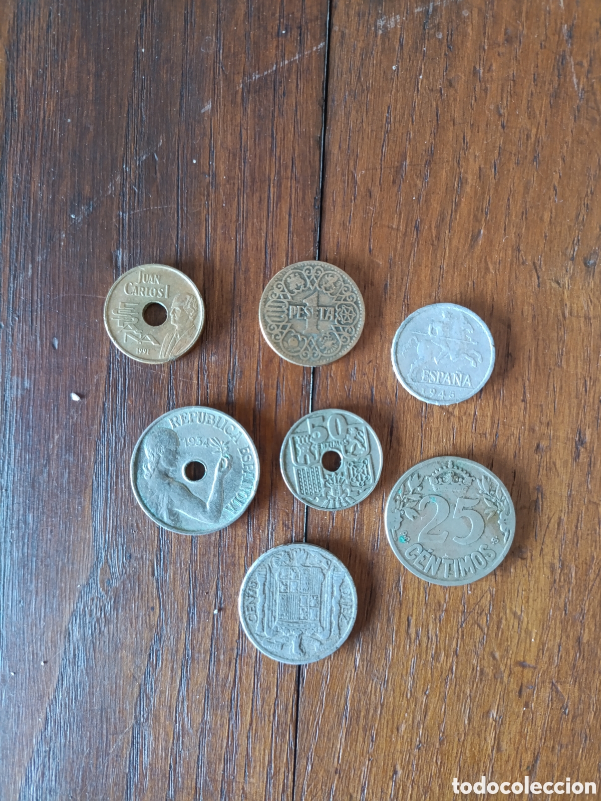 Monedas de Espa&ntilde;a: Lote de monedas espa&ntilde;olas - Foto 2