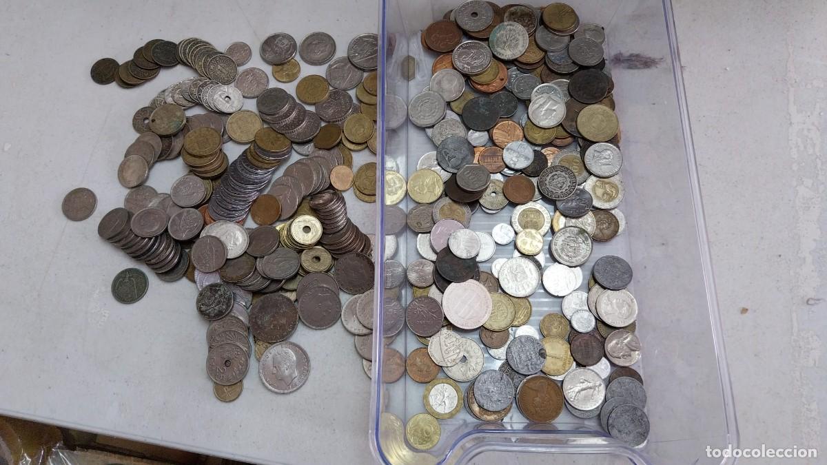 Monedas de Espa&ntilde;a: GRAN LOTE DE MONEDAS, HAY CIENTOS, DE ESPA&Ntilde;A Y INTERNACIONALES