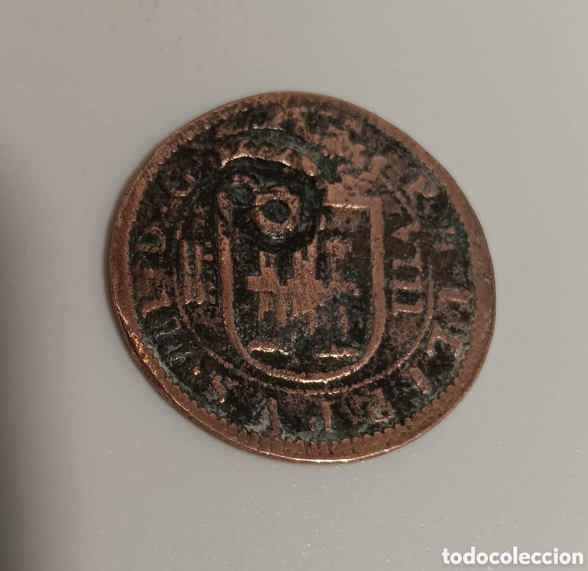 Monedas de Espa&ntilde;a: moneda de 2 Maraved&iacute;s de 1704 - Foto 3