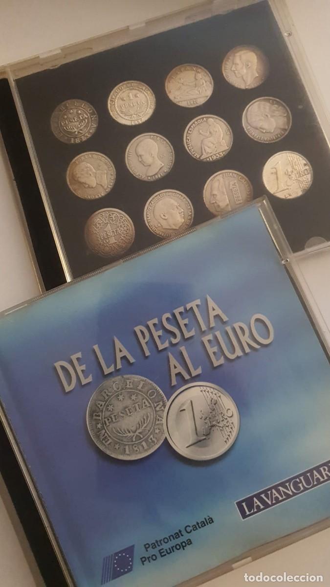 Monedas de Espa&ntilde;a: DOS COLECCIONES COMPLETAS &laquo;DE LA PESETA AL EURO&raquo; &ndash; LA VANGUARDIA