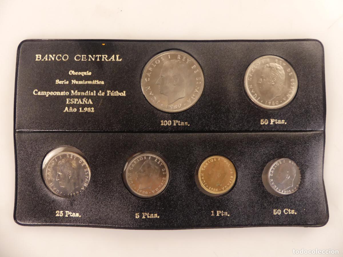 Monedas de Espa&ntilde;a: Campeonato mundial de f&uacute;tbol Serie Numism&aacute;tica Espa&ntilde;a a&ntilde;o 1982