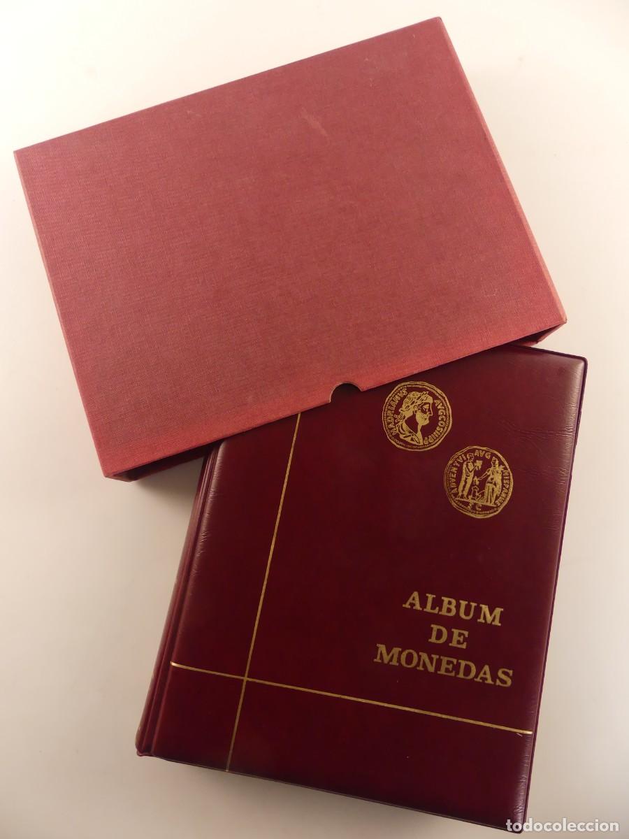 Monedas de Espa&ntilde;a: ALBUM CON COLECCION DE MONEDAS
