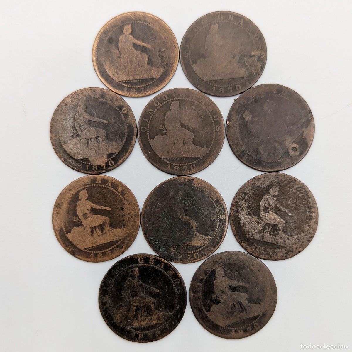 Monedas de Espa&ntilde;a: Monedas de 2 c&eacute;ntimos (10) - Espa&ntilde;a - Foto 4