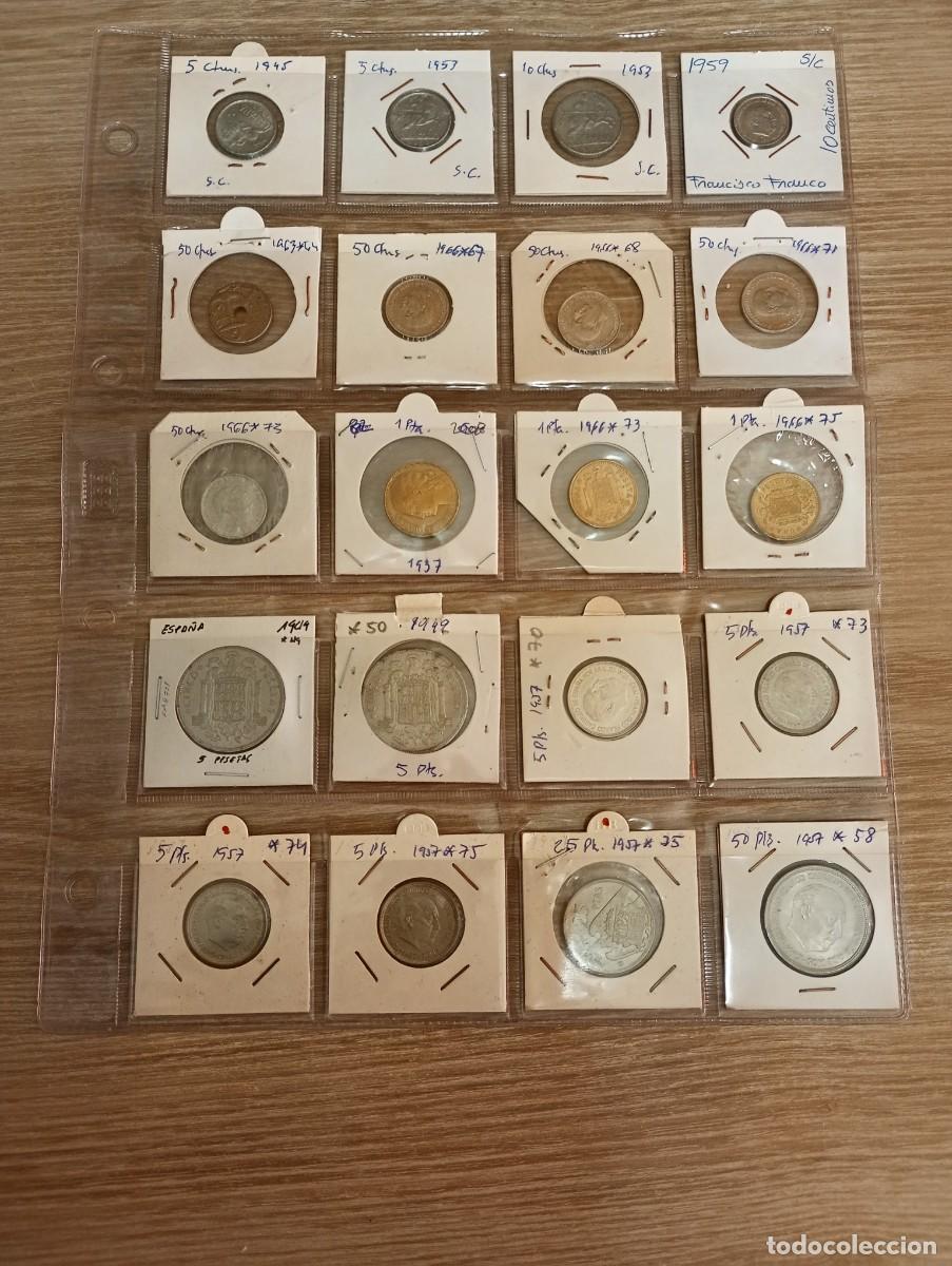 Monedas de Espa&ntilde;a: LOTE 20 MONEDAS FRANCO SC ENCARTONADAS
