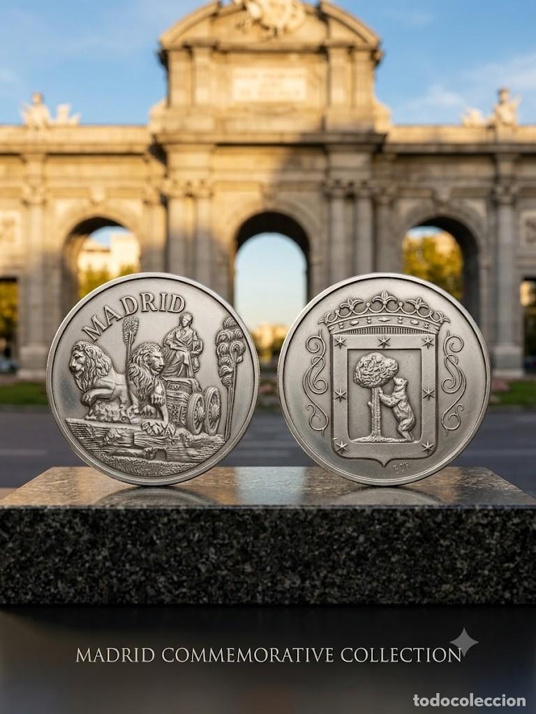 Monedas de Espa&ntilde;a: Moneda plata conmemorativa de Madrid