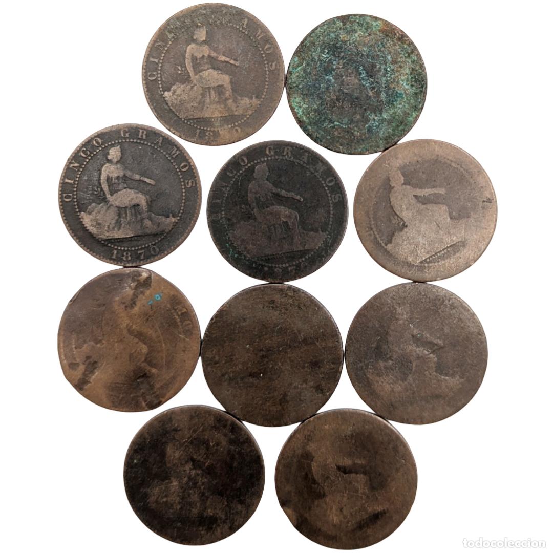 Monedas de Espa&ntilde;a: Monedas de 2 c&eacute;ntimos (10) - Espa&ntilde;a