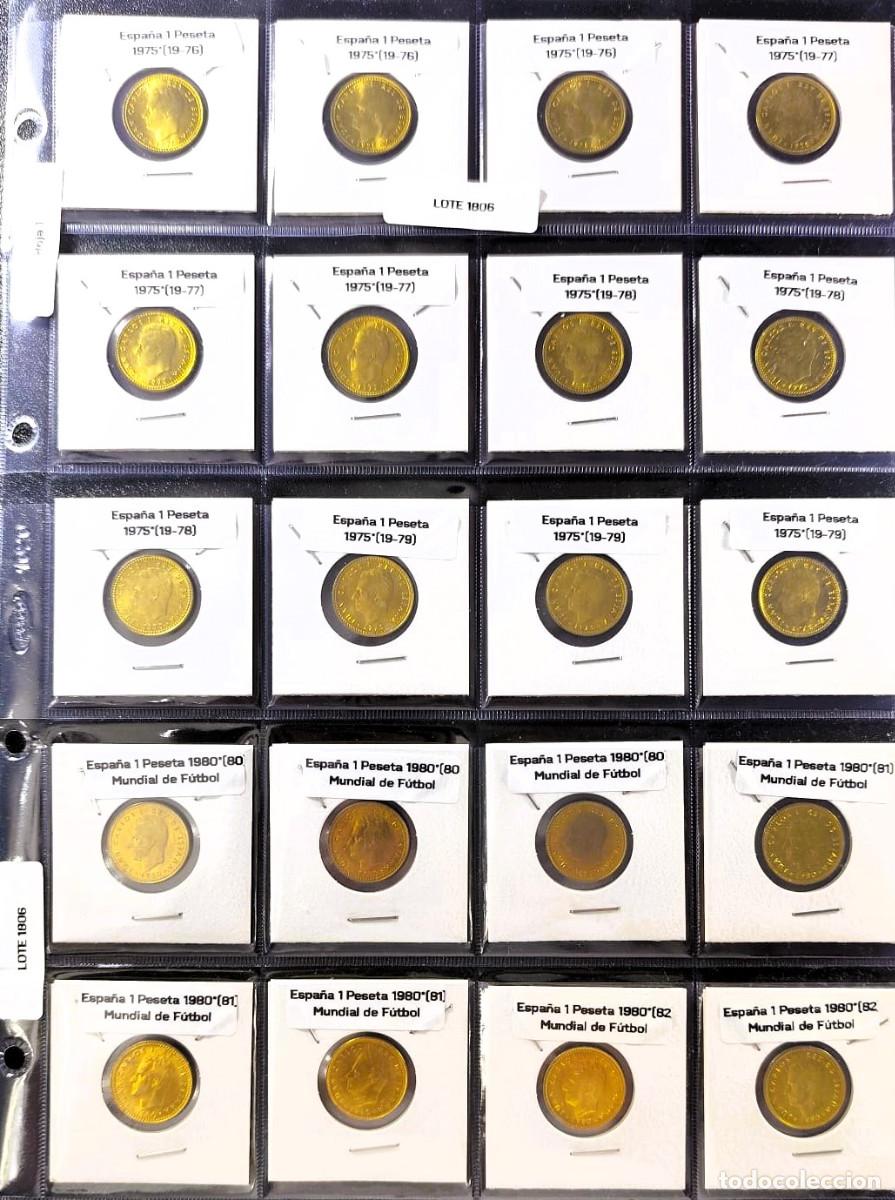 Monedas de Espa&ntilde;a: Reino de Espa&ntilde;a. Juan Carlos I (1975-1997). 1,2,5,10,50,100 Pesetas (69 monedas) SC Lote 1807