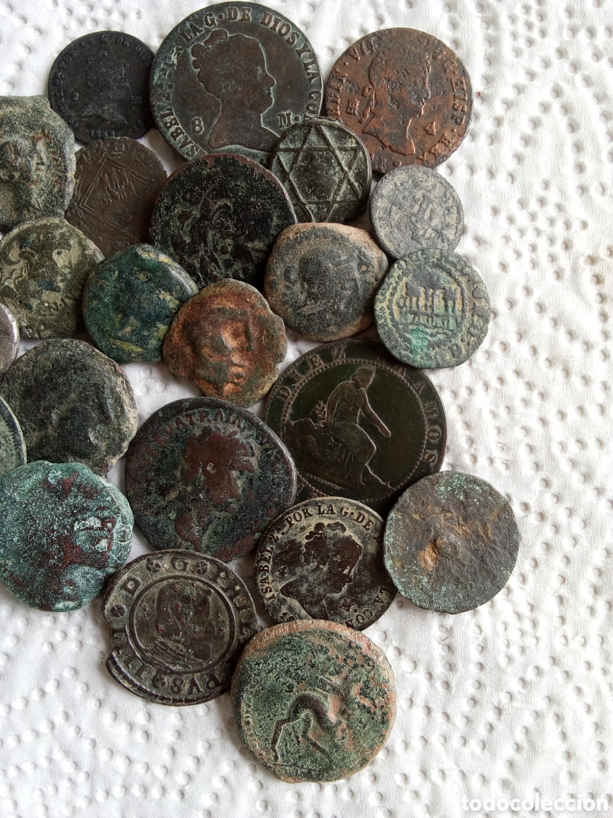 Monedas de Espa&ntilde;a: LOTE DE MONEDAS ANTIGUAS - Foto 3