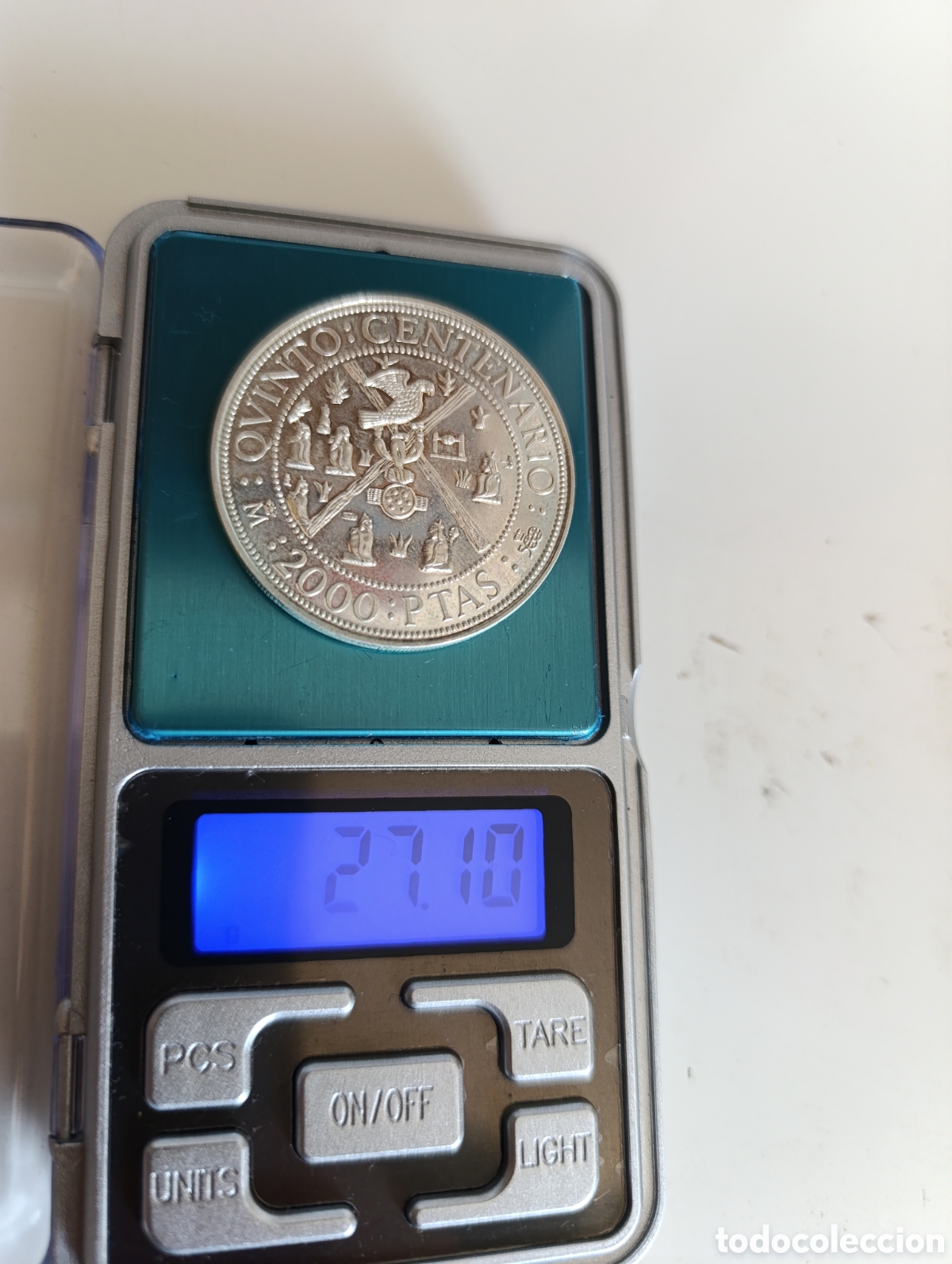 Monedas de Espa&ntilde;a: LOTE 4, 3 MONEDAS PLATA V CENTENARIO - Foto 6
