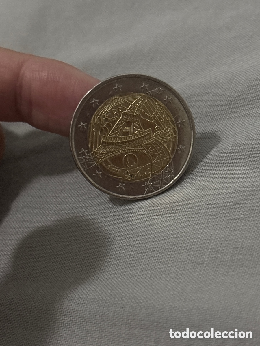 Monedas de Espa&ntilde;a: Moneda de dos euros olimpiadas paris - Foto 3
