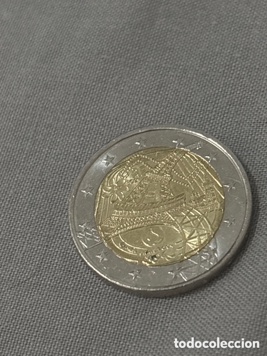 Monedas de Espa&ntilde;a: Moneda de dos euros olimpiadas paris