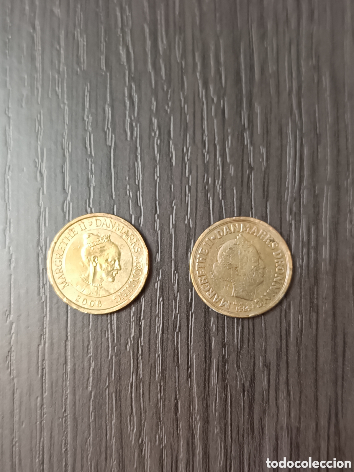 Monedas de Espa&ntilde;a: Lote 2 Monedas 10 Coronas Danesas