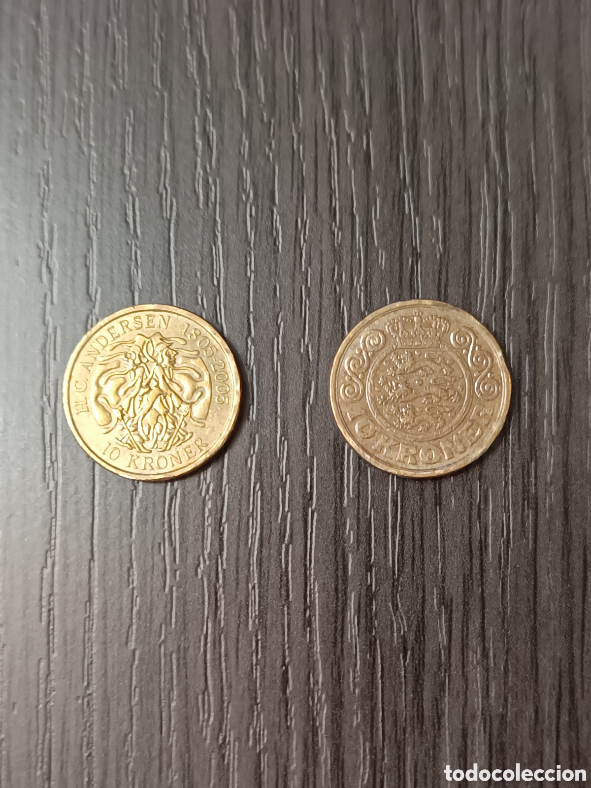 Monedas de Espa&ntilde;a: Lote 2 Monedas 10 Coronas Danesas - Foto 2