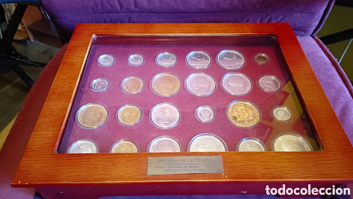 Monedas de Espa&ntilde;a: La Historia de la Peseta , Edici&oacute;n especial Casa de la Moneda.