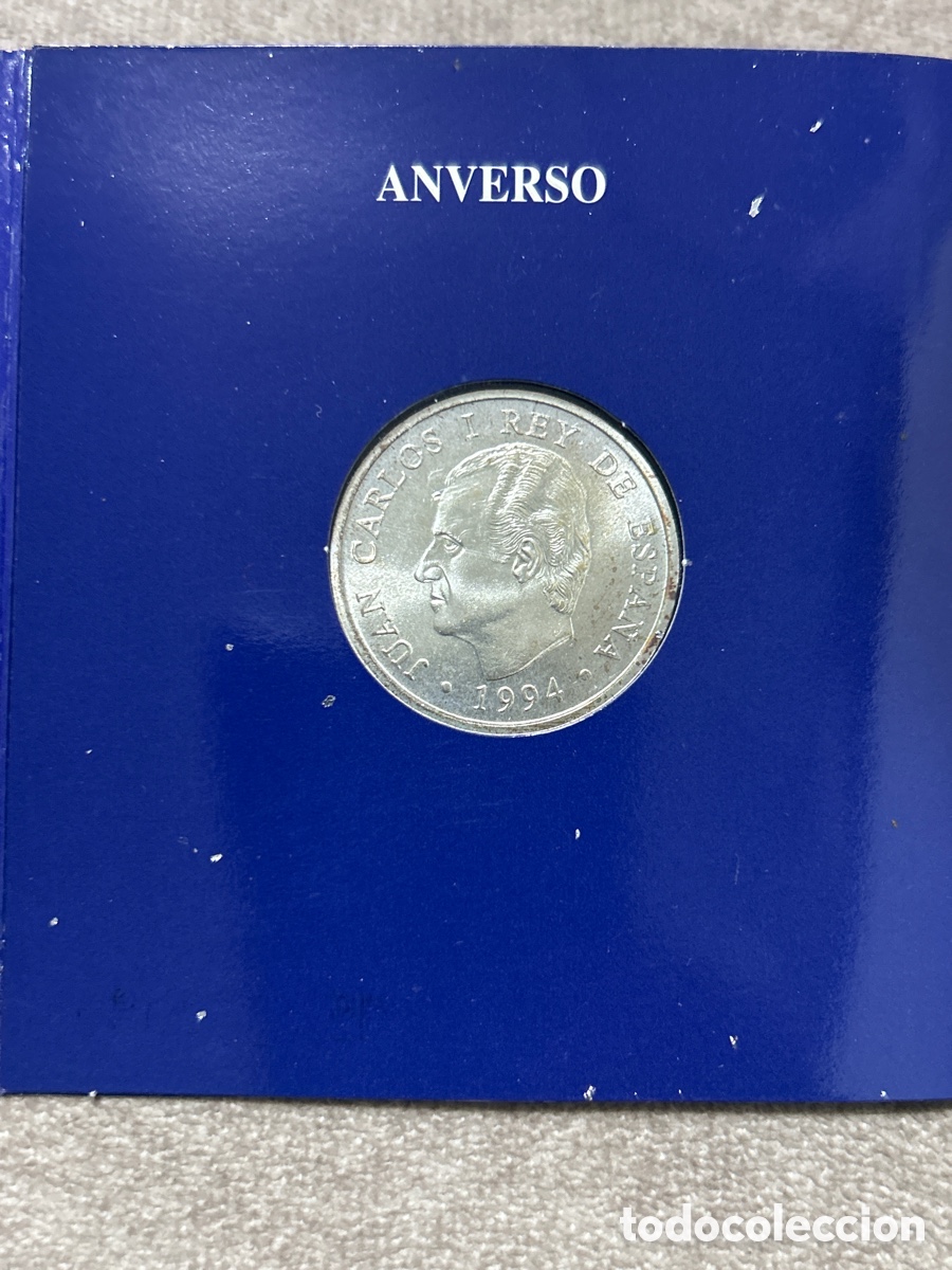 Moedas de Espanha: MONEDA DE PLATA MADRID ESPA&Ntilde;A OCTUBRE 1994 FABRICA NACIONAL DE MONEDA Y TIMBRI