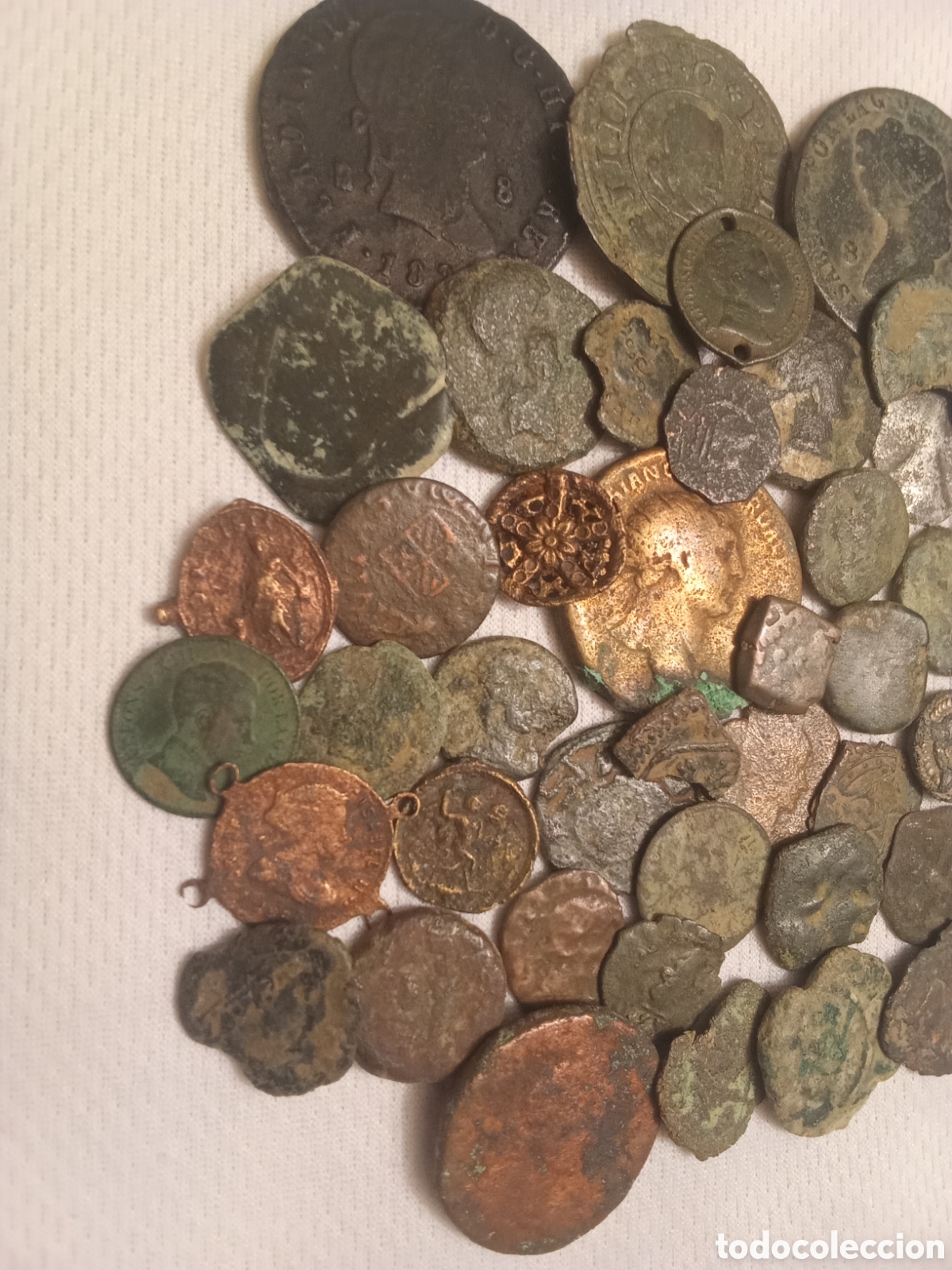 Monedas de Espa&ntilde;a: LOTE DE MONEDAS ANTIGUAS - Foto 2