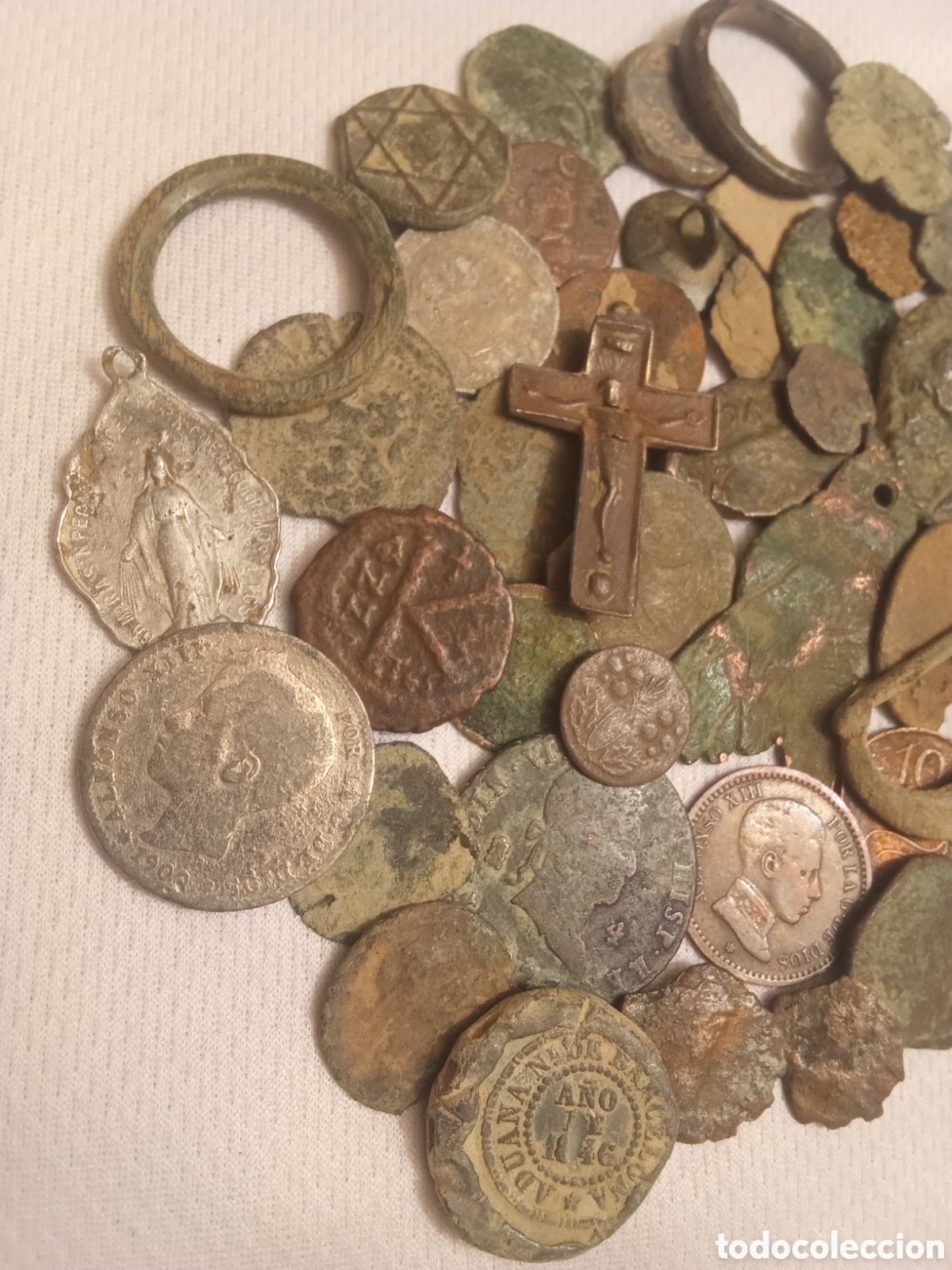 Monedas de Espa&ntilde;a: LOTE DE MONEDAS ANTIGUAS - Foto 2