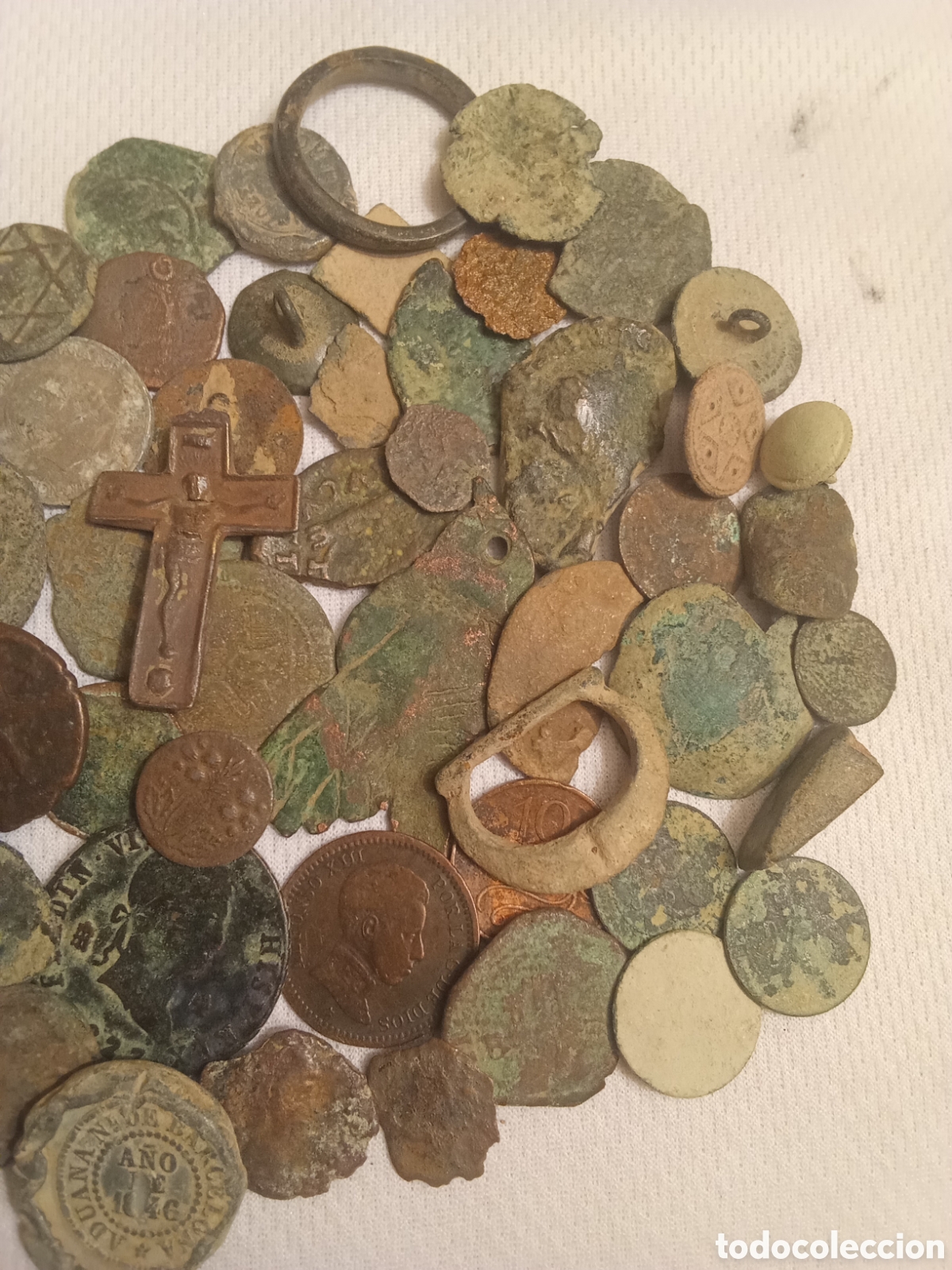 Monedas de Espa&ntilde;a: LOTE DE MONEDAS ANTIGUAS - Foto 3