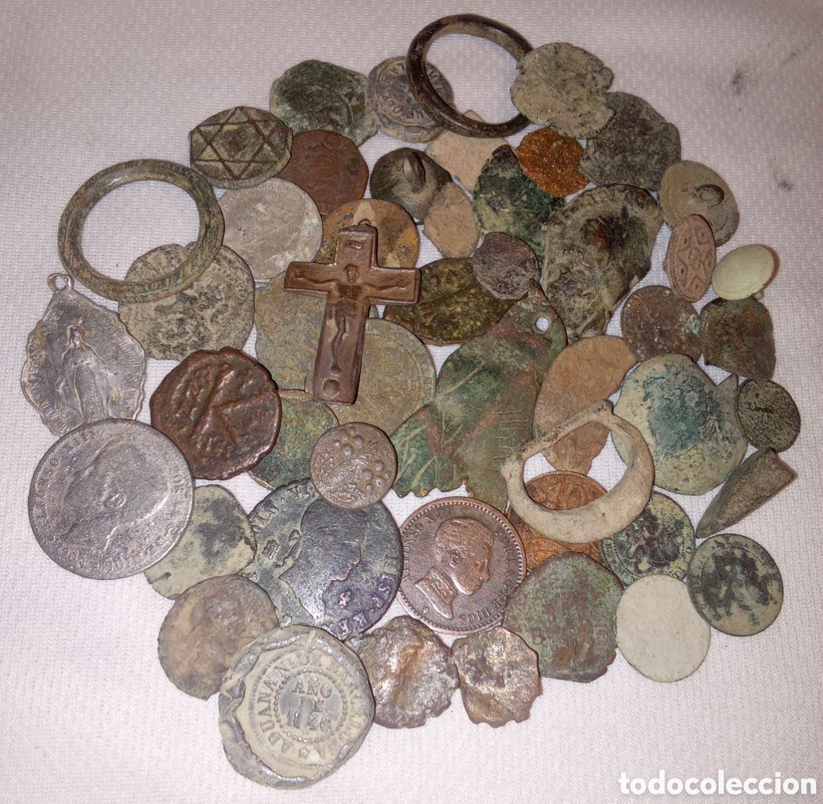 Monedas de Espa&ntilde;a: LOTE DE MONEDAS ANTIGUAS
