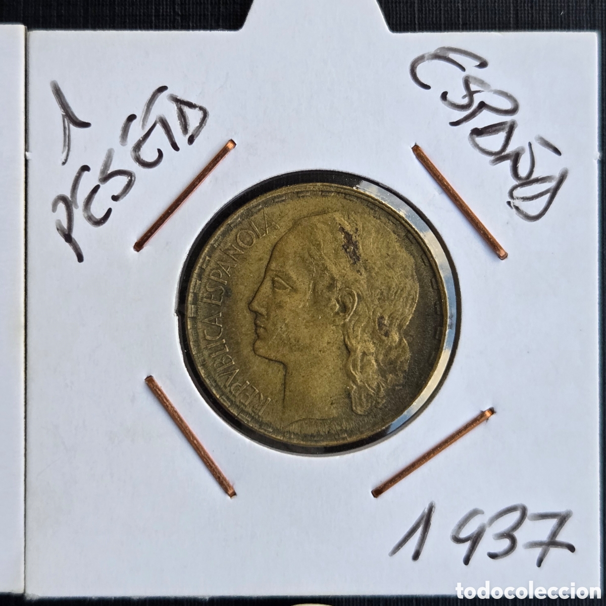 Monedas de Espa&ntilde;a: Lote 6 monedas Espa&ntilde;a - Foto 5