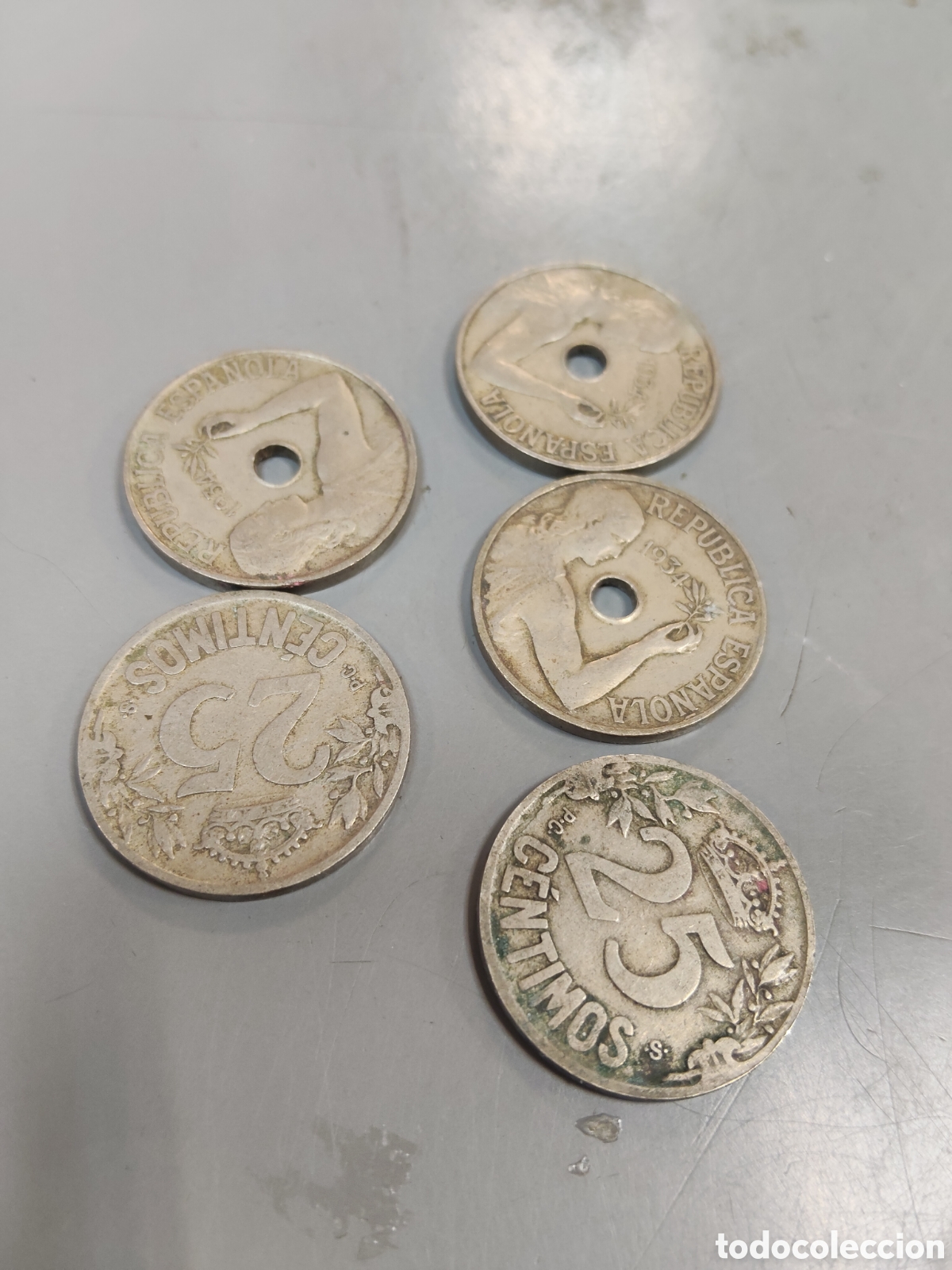 Monedas de Espa&ntilde;a: Lote monedas Espa&ntilde;olas