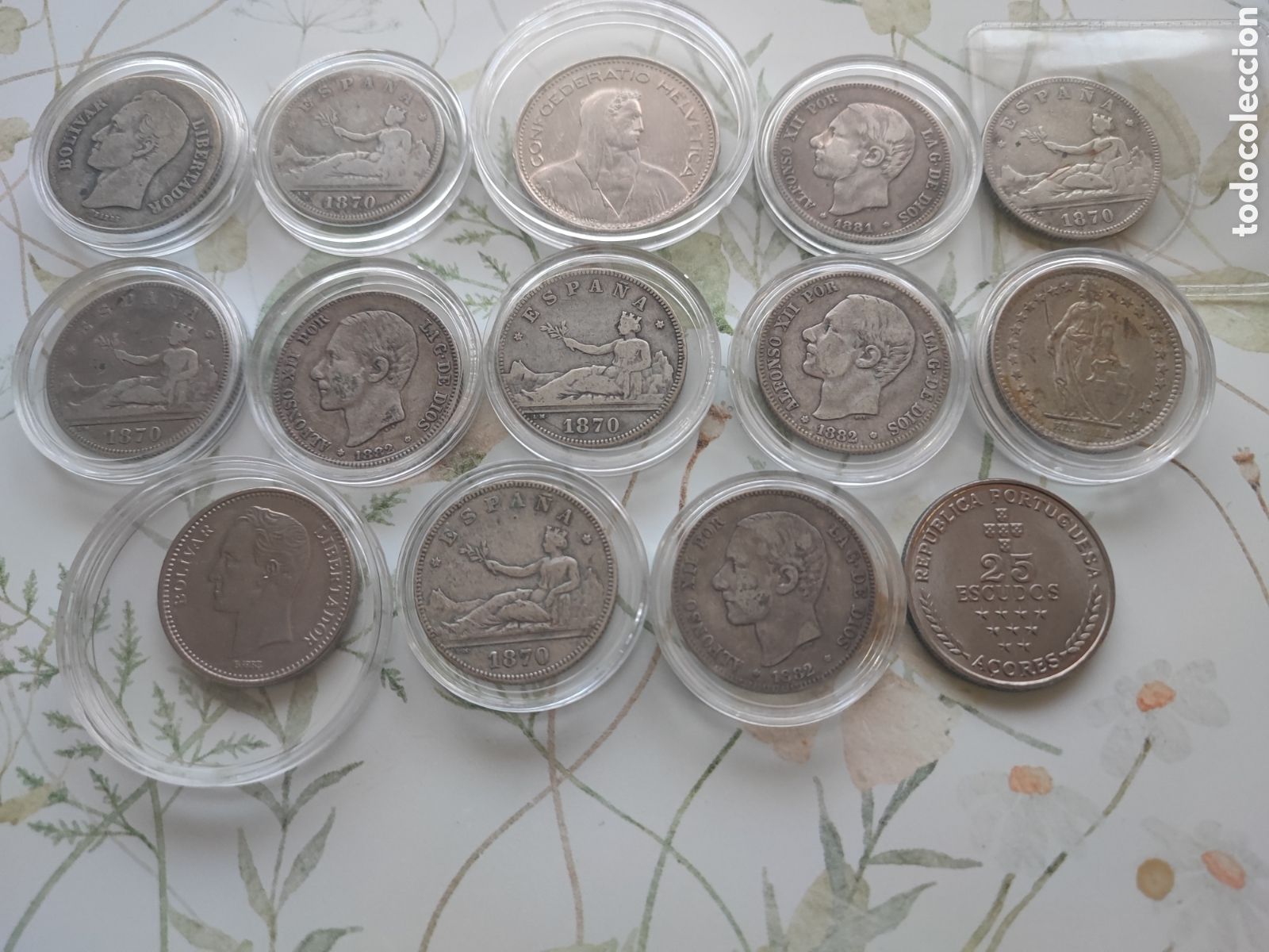 Monedas de Espa&ntilde;a: Lote 14 monedas de plata - Foto 2
